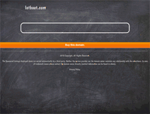 Tablet Screenshot of lotboot.com